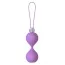 Вагинальные шарики Mae B Lovely Vibes Sophisticated Soft Touch Love Balls, фиолетовые - Фото №1