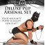 Бондажний набір Master Series Deluxe Pup Arsenal Set, чорний - Фото №18