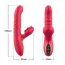 Вибратор с толчками Sweet Play G-Spot Vibrator With Thrusting А2, красный - Фото №5
