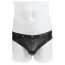 Трусы мужские Star Night Leather Rivet Men Brief, черные - Фото №6