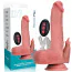 Вібратор з поштовхами, ротацією і підігрівом Natural Play Thrusting Dildo With Swing Motion And Heating D7, тілесний - Фото №12