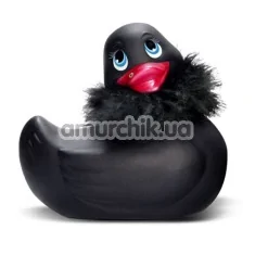 Кліторальний вібратор I Rub My Duckie Paris Black, чорний - Фото №1