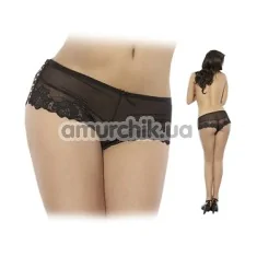 Трусики-шортики Erolin Hot Nights Black, черные (модель ERL100009) - Фото №1