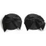 Украшения для сосков Bijoux Indiscrets Burlesque Pasties Glitter And Bow, черные - Фото №2