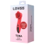 Клиторальный вибратор Loviss Tona Rose Vibrator, красный - Фото №6