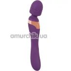 Універсальний масажер Javida Double Vibro Massager, фіолетовий - Фото №1