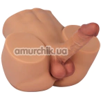 Мастурбатор с фаллоимитатором Bangers Ride My Hard Dick, телесный - Фото №1