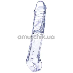 Насадка на пеніс Ice Crystals Collection Length Enhancer 4 Inch Extension, прозора - Фото №1