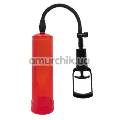 Вакуумная помпа для члена Powerpump Max Penis Enlarger, красная - Фото №1