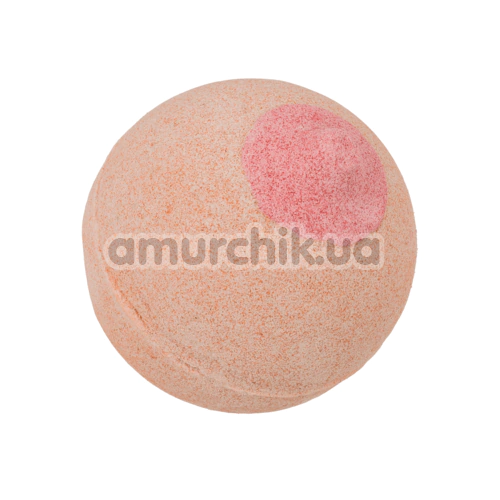 Бомбочка для ванни у вигляді грудей Bath Bomb Boob - полуниця, 180 г