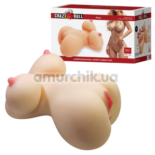 Искусственная вагина и анус Crazy Bull Fiona, телесная
