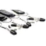 Зажимы для половых губ Master Series Spread Labia Spreader Straps, черные - Фото №4