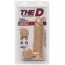 Фалоімітатор The D Dual Density Perfect D 8 Inch With Balls, тілесний - Фото №5
