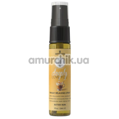 Розслабляючий спрей для мінету Sensuva Deeply Butter Rum - вершковий ром, 29 мл - Фото №1