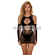 Платье Star Night Secret Garden Mini Dress, черное - Фото №1