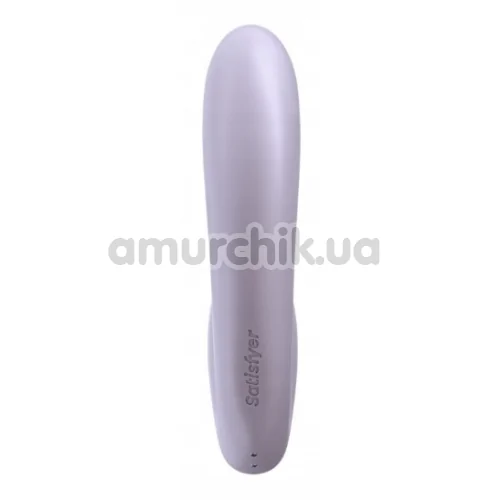 Вібратор з вакуумним стимулятором Satisfyer Sunray, фіолетовий