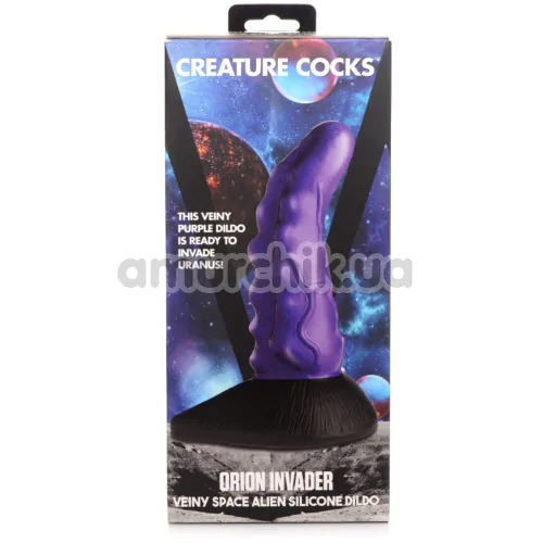 Фалоімітатор Creature Cocks Orion Invader, фіолетовий