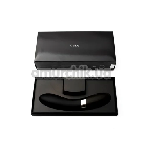 Вібратор Lelo Elise Black (Лело Еліс Блек), чорний