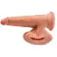 Фаллоимитатор King Cock Plus 7 Triple Density Cock With Swinging Balls, светло-коричневый - Фото №3