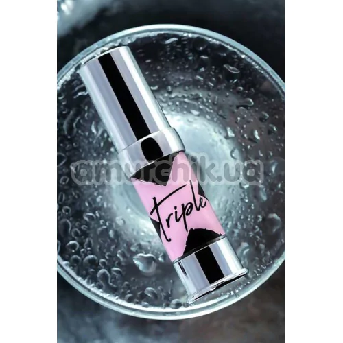 Возбуждающий гель с эффектом вибрации Secret Play Triple X Icy Cold Spicy Vibration, 15 мл