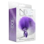 Анальная пробка с хвостом лисы Nixie Butt Plug / Hombre Tail, фиолетовая - Фото №4