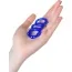 Набор из 3 эрекционных колец A-Toys 769004, синий - Фото №4