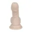 Фаллоимитатор Silicone Dildo Size S, телесный - Фото №6