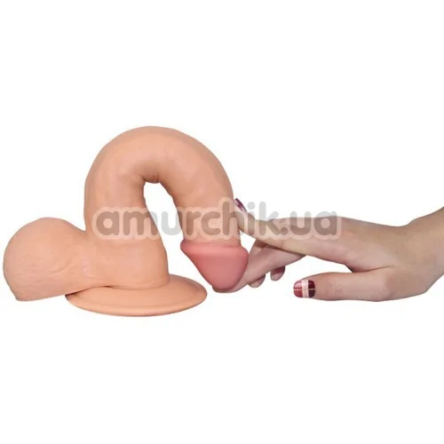 Фаллоимитатор Lovetoy The Ultra Soft Dude 8.8, телесный