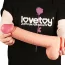 Фаллоимитатор Dual-Layered Silicone Nature Cock LVTOY454, телесный - Фото №10