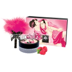Пудра для тіла Shunga Kissable Massage Powder Raspberry Feeling - малина, 75 г - Фото №1