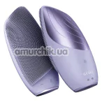 Ультразвуковая щетка для лица Geske Sonic Thermo Facial Brush 6 in 1, сиреневая - Фото №1