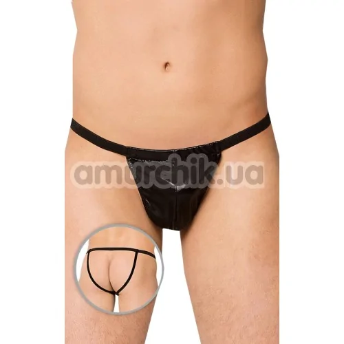 Трусы мужские джоки Thong черные (модель 4506)