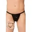 Трусы мужские джоки Thong черные (модель 4506)
