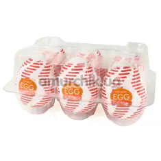 Набір з 6 мастурбаторів Tenga Egg Tube - Фото №1