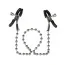 Зажимы для сосков Nipple Play Silver Beaded Clamps - Фото №1