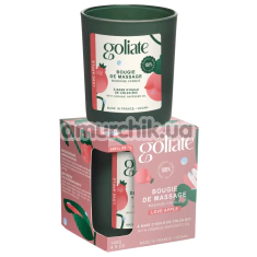Масажна свічка Goliate Bougie De Massage Love Apple - зацукроване яблуко, 140 г - Фото №1
