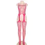 Комбінезон Star Night Flower Lace Bodystocking, рожевий - Фото №3