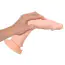 Вібратор Nature Skin Bendable RC Vibrator, тілесний - Фото №6