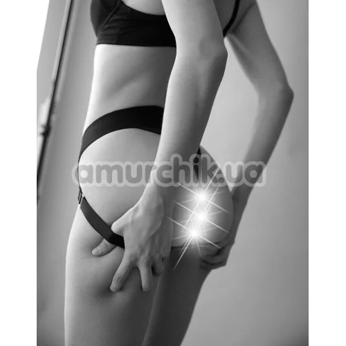 Трусики для страпона Strap-On-Me Heroin Harness, чорні