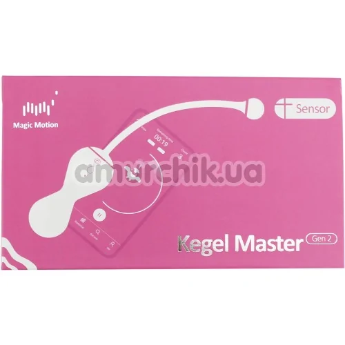 Вагинальные шарики Magic Motion Kegel Master Gen 2, розовые