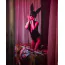 Маска кролика Leg Avenue Glitter Masquerade Bunny Rabbit Mask, чорна - Фото №2