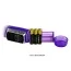 Вібратор Batterilg Prince, фіолетовий - Фото №6