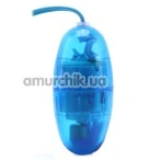 Віброяйце Climax Bullets 10x Super Vibrating Bullet, блакитне - Фото №1