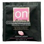 Лубрикант з ефектом вібрації Sensuva Ultra-Stimulating On Insane Cotton Candy - цукрова вата, 6 мл - Фото №1
