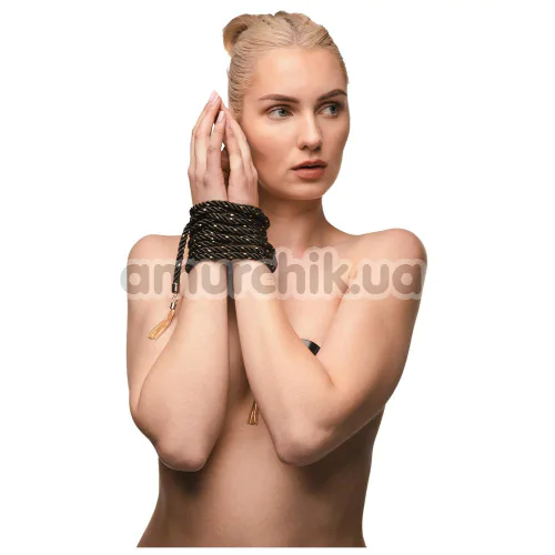 Мотузка Guilty Pleasure Embrace Rope 7M, чорна