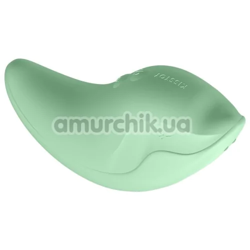 Кліторальний вібратор KissToy Heidi, бірюзовий