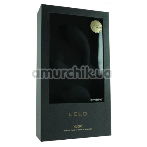 Вібростимулятор простати для чоловіків Lelo Hugo (Лело Х'юго), чорний
