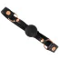 Кляп Bad Kitty Naughty Toys Silicone Gag, черный - Фото №2