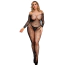 Комбінезон Star Night Rhinestones Net Bodystocking, чорний - Фото №4