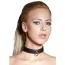 Нашийник Bad Kitty Naughty Toys Collar з маленьким кільцем, чорний - Фото №3
